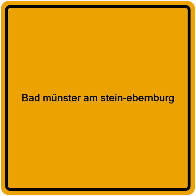 Einwohnermeldeamt24 Bad münster am stein-ebernburg
